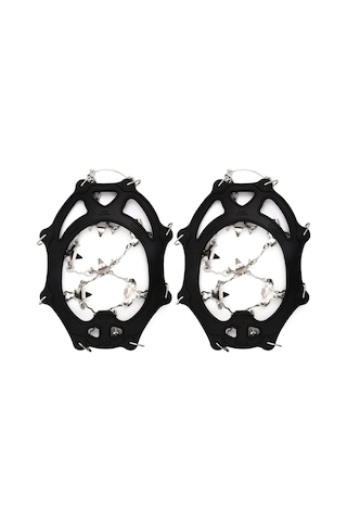 Vkemall "26 Dişli Paslanmaz Çelik Buz Tırmanış Ayakkabı Kızağı - Her Zemin İçin Kaymaz Taban"