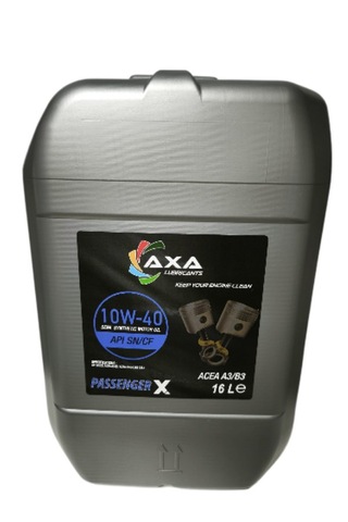 Axa Lubricants 10W- 40 Yarı Sentetik Motor Yağı 16 L