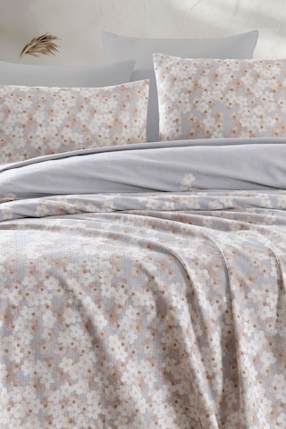 Enlora Home Baskılı Pike Takımı Tek Kişilik Piti Yaprak Rose