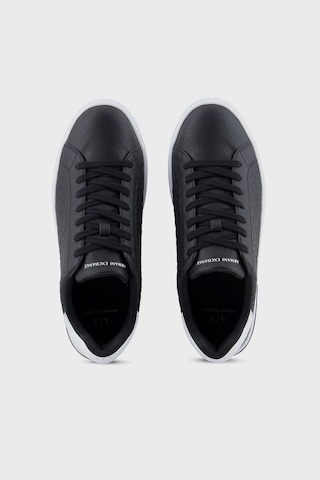 Armani Exchange Erkek Ayakkabı Xm000140 Af11916 Mc011 Siyah-beyaz SİYAH-BEYAZ