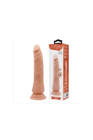 Hızlı Express Baile Oynar Başlı Vantuzlu Realistik Penis Kıkırdaklı Anal Dildo Penis