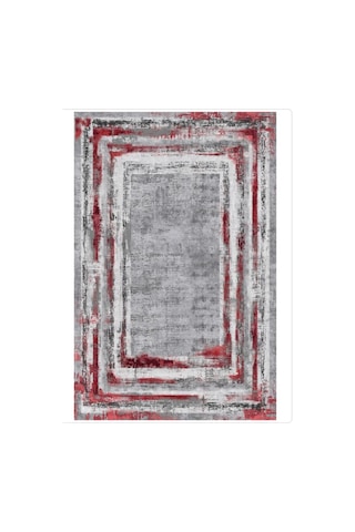Kırmızı Kaymaz Taban Halı Kilim Yolluk Yıkanabilir Hali