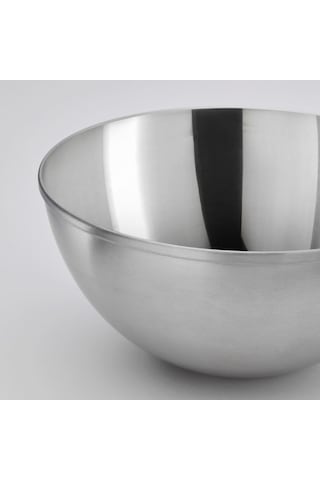 Servis Kasesi, Paslanmaz Çelik, 12 Cm Açık Gri