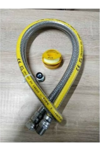 Doğalgaz Flex Ocak Hortumu (50-75-100-125-150-200 ) Cm.. Ücretsiz