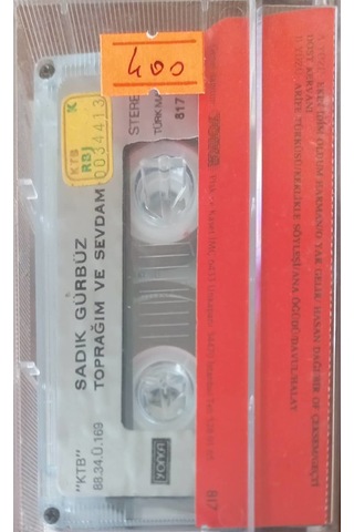 Plak Değildir Kaset Tir Sadık Gürbüz Toprağım Ve Sevdam Kaset