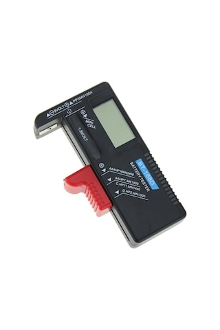 Dijital Batarya Tester Doluluk Ölçüm Aleti Test Cihazı Pil Ölçer