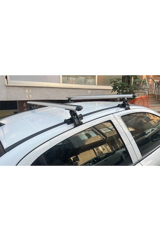 Toyota Yaris 2000-2005 Oluksuz Tip Port Bagaj Tavan Çıtası Ara Atkı Kapıdan Sıkıştırmalı
