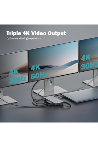 Dıgıtus Usb-c Docking Statio 3.2 Gen 2 11 Port