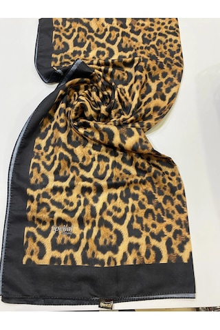 İpekal Natural Leopar Desen Soft Şal 2 Çok Renkli
