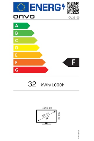 Onvo OV32100 32" Uydu Alıcılı HD LED TV