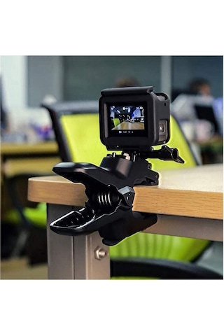 Gopro Aksiyon Kamera Flex Yılan Kelepçe Evrensel Kol 8 Bölümlü