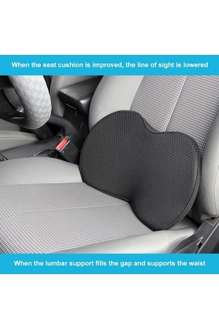 Novahub Araba Mini Koltuk Minderi Nefes Alabilir Bel Koltuk Paspası Kırmızı Kırmızı Ve Mavi Renkler Kırmızı