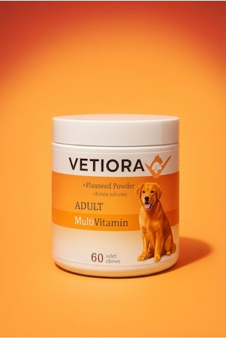 Köpekler İçin Multivitamin Güçlü Bağışıklık Ve Zindeliklı Tüyler İçin Ödül Maması Formunda, 150 Gr