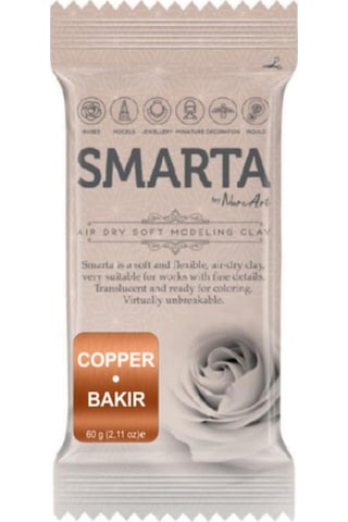 Smarta Modelleme Hamuru 60 Gr. Metalik Bakır