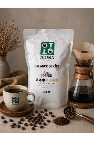 Ottomora Balance Series Filtre Kahve 500 Gr 500 Gr - Taze Öğütülmüş Filtre Kağıdı
