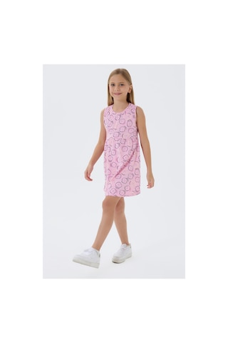 Rolypoly Kız Çocuk Pembe Elbise Rp3229-c-v4
