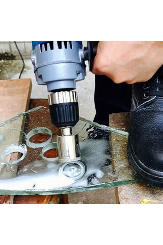 Kangvka 10'lu Elmas Matkap Ucu Seti 3-18mm - Cam, Seramik, Mermer, Tuğla Delme Aleti