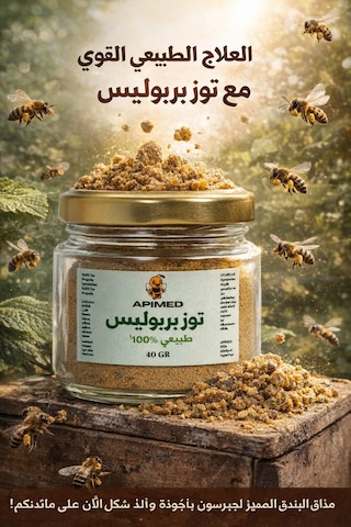 Süzme Çiçek Balı 850gr Ve Toz Propolis 40gr Harika Fırsat Ekonomik Set