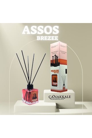 Çanakkale Kolonyaları Assos Bambu Çubuklu Oda Kokusu Cam 100 ML