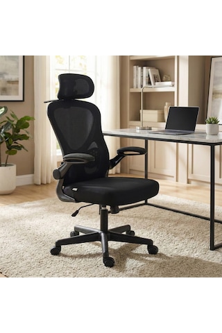 Karr Office Oslo Siyah Ergonomik Çalışma Sandalyesi Siyah