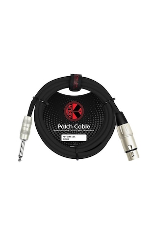 Kirlin Mp-482Prbk Xlr F - 1/4'' Mono 3 Metre Mikrofon Kablosu
