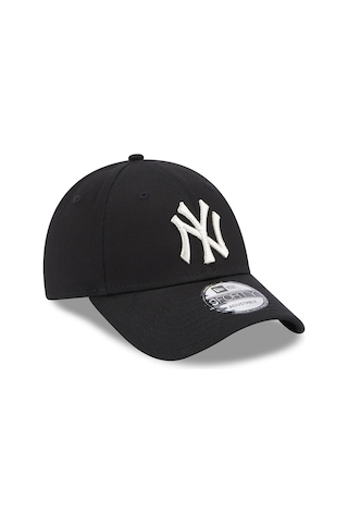 New Era Metallic Logo New York Yankees Siyah Şapka 60364306 Siyah