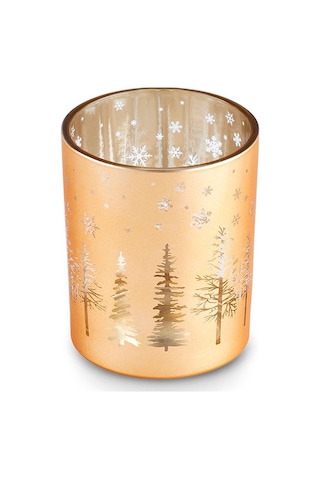 Karaca Oren Cam Mumluk Gold 6x7 cm