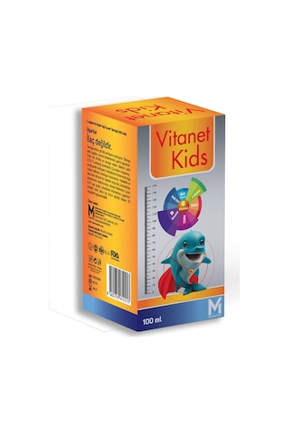 Vitanet Kids Balık Yağı Multivitamin Şurup 100 ML