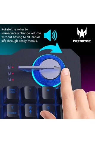 Acer Nitro Gen 2 Kablolu Oyun Klavyesi Predator Dual Mode