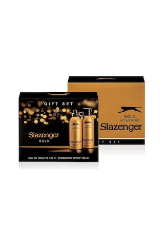 Slazenger Set Edt 125ml+ 150ml Deo Gold