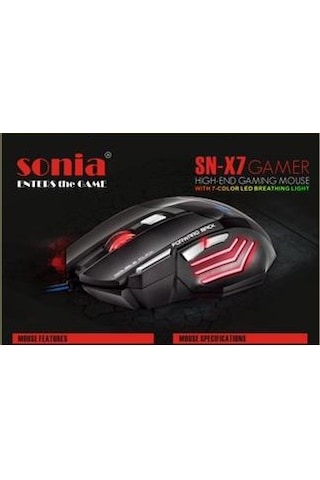 Sonia SN-X7 Oyuncu Mouse