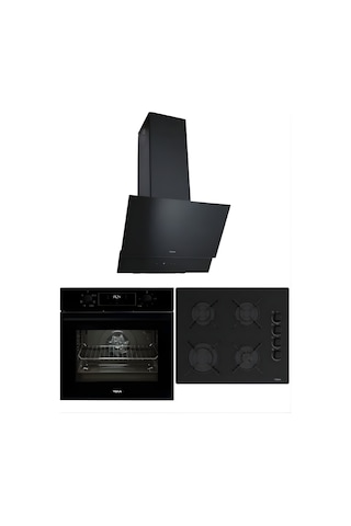 Teka Chef 5 GBE 64002 HAK 625 ATV 60.3 M Siyah Ankastre Set