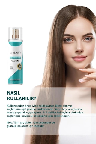 Embeauty Besleyici Keratin Kolajen Saç Bakım Sütü 200 ML