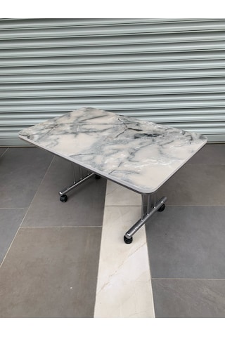 Tekerlekli Orta Sehpa, Tekerlekli Sehpa, Pratik Orta Sehpa-gri