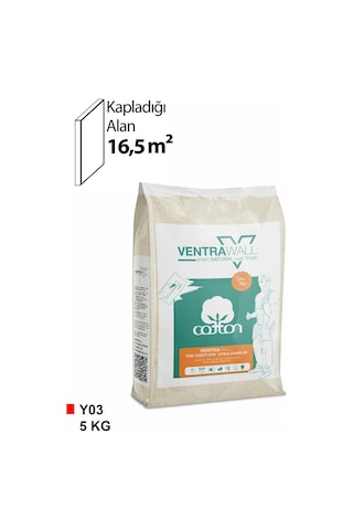 Ventrawall İpek Sıva Sarı - Y03 - 5 Kg