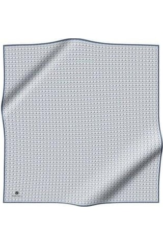 Vissona Tivil İpek Eşarp 60992 - 18 - 0031 - 0028 İndigo Gri Kırçıl Desen Gri