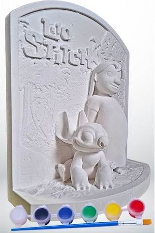 Stich Ve Lilo 15 Cm Taş Biblo Çocuk Boyama Etkinliği