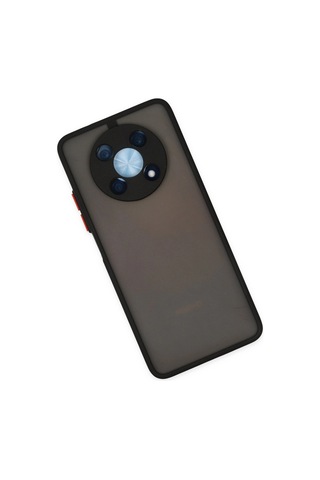 Mep Huawei Nova Y90 Kılıf Montreal Silikon Kapak - Siyah Najmaddin renkli