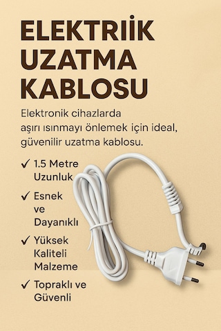 Elektrik Uzatma Kablosu
