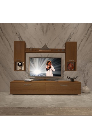 Decoraktiv Eko 5da Slm Std Tv Ünitesi Tv Sehpası Ceviz