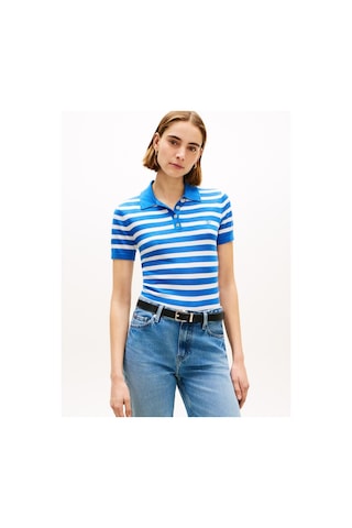 Tommy Hilfiger Lıght Layerıng S/s Polo Sweater Kadın Mavi Polo - Ww0ww48503