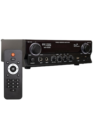 Magıcvoıce Mv-500 100 Watt Usb/sd Girişli Kumandalı Bluetooth 2 B