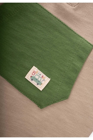 Cigit Garni Detaylı Tulum 0-3 Yaş S Vizon Vizon