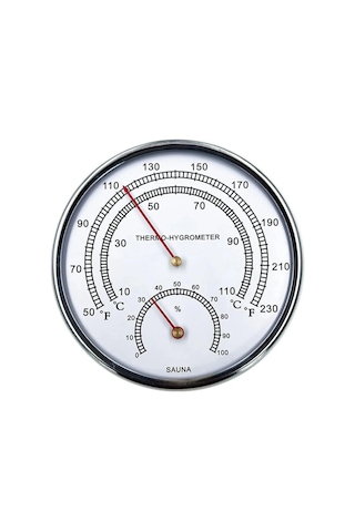 Yunboo Sauna Odası İçin Sıcaklık Ve Nem Ölçer - Yüksek Sıcaklığa Dayanıklı Büyük Ekranlı Termometre-higrometre
