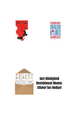 Zehirli Dalga + Sherlock Holmes - Bütün Hikayeler 2 Ciltli + Okuma Sticker'ları