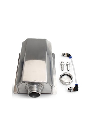 Symbee Alüminyum Motor Yağı Soğutma Kabı, 1l Siyah,通用tasarımlı,透气fonksiyonlu,改装araçlar İçin