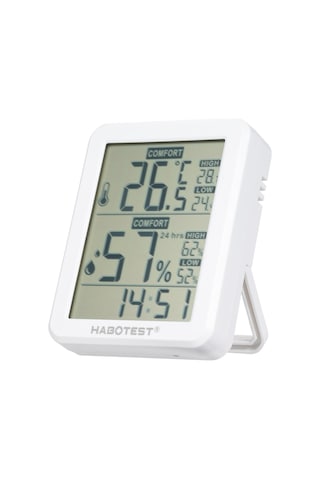Habotest Mini Dijital Higrometre Ve Termometre İç Mekan Nem Ölçer Oda Sıcaklık Sensörü Ht682