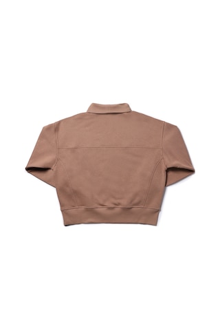 Colin's Colins Relax Fit Dik Yaka Düz Kadın Bej Sweatshirt Cl1076592 Q1.v1 Lbr Light Brown