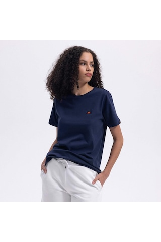 Ellesse Ef174-nv Bisiklet Yaka Kadın T-shirt - Lacivert Lacivert