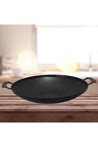 Zümrüt Saç Kavurma 34 Cm Siyah